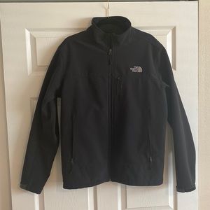 Large North Face soft shell jacket.